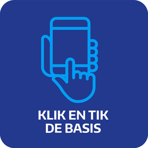 klik en tik de basis